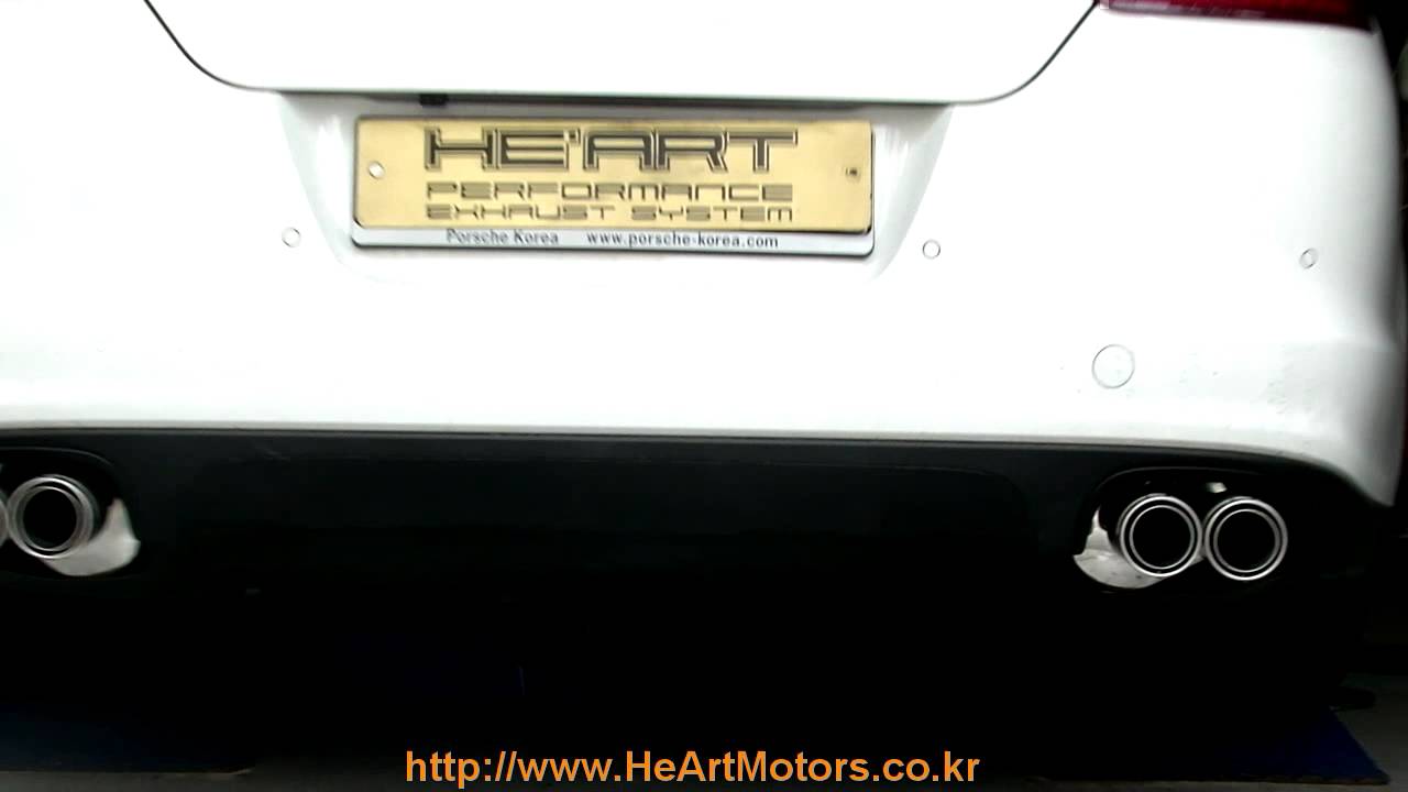 Panamera V6 Resonator delete sound clip and video